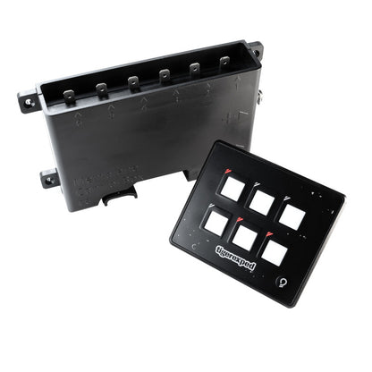 Schalttafel Boot / Wohnmobil 12V/24V flexible Montage dank REMOTE CONTROL PANEL mit 6 Ports od. 10 mit Bluetooth