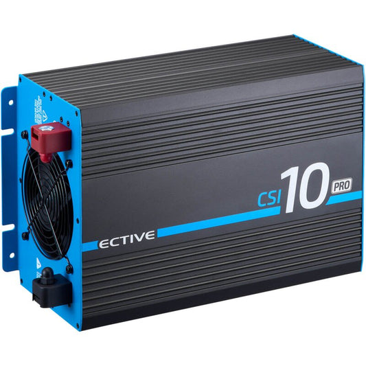 ECTIVE CSI 10 PRO 1000W/12V Sinus-Wechselrichter mit Netzvorrangschaltung und Ladegerät