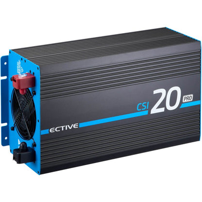 ECTIVE CSI 20 PRO 2000W/12V Sinus-Wechselrichter mit Netzvorrangschaltung und Ladegerät