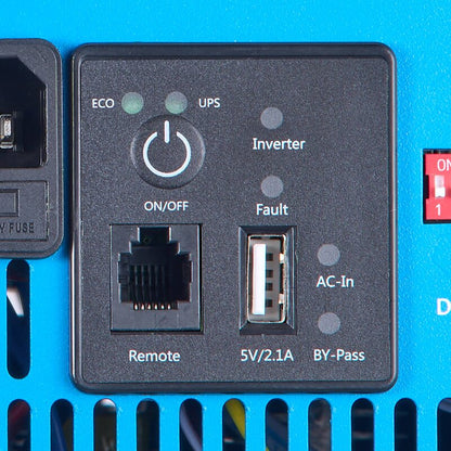 ECTIVE CSI 20 PRO 2000W/12V Sinus-Wechselrichter mit Netzvorrangschaltung und Ladegerät