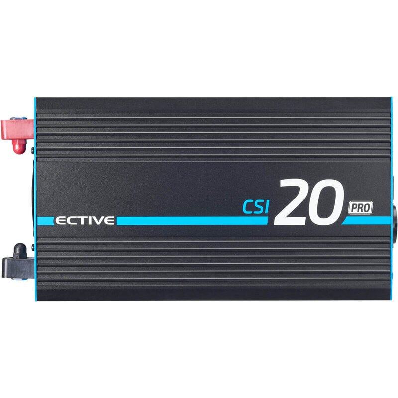 ECTIVE CSI 20 PRO 2000W/12V Sinus-Wechselrichter mit Netzvorrangschaltung und Ladegerät