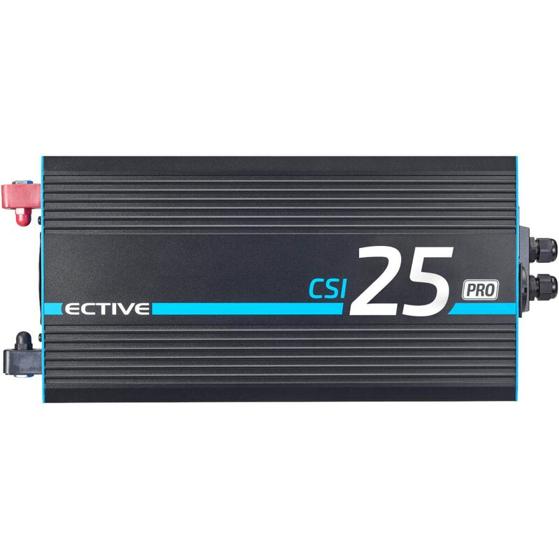 ECTIVE CSI 25 PRO 2500W/12V Sinus-Wechselrichter mit Netzvorrangschaltung und Ladegerät