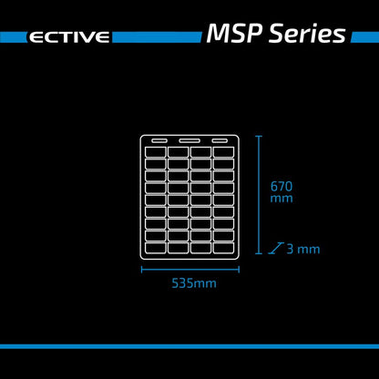 ECTIVE MSP 50 Flex flexibles Solarmodul monokristallin 50W