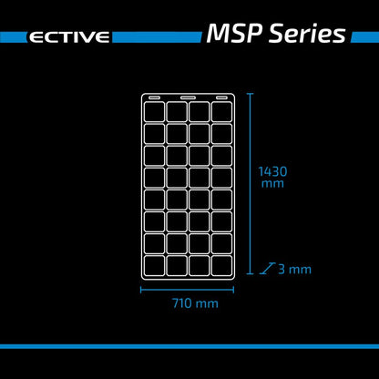 ECTIVE MSP 180 Flex flexibles Solarmodul monokristallin 180W