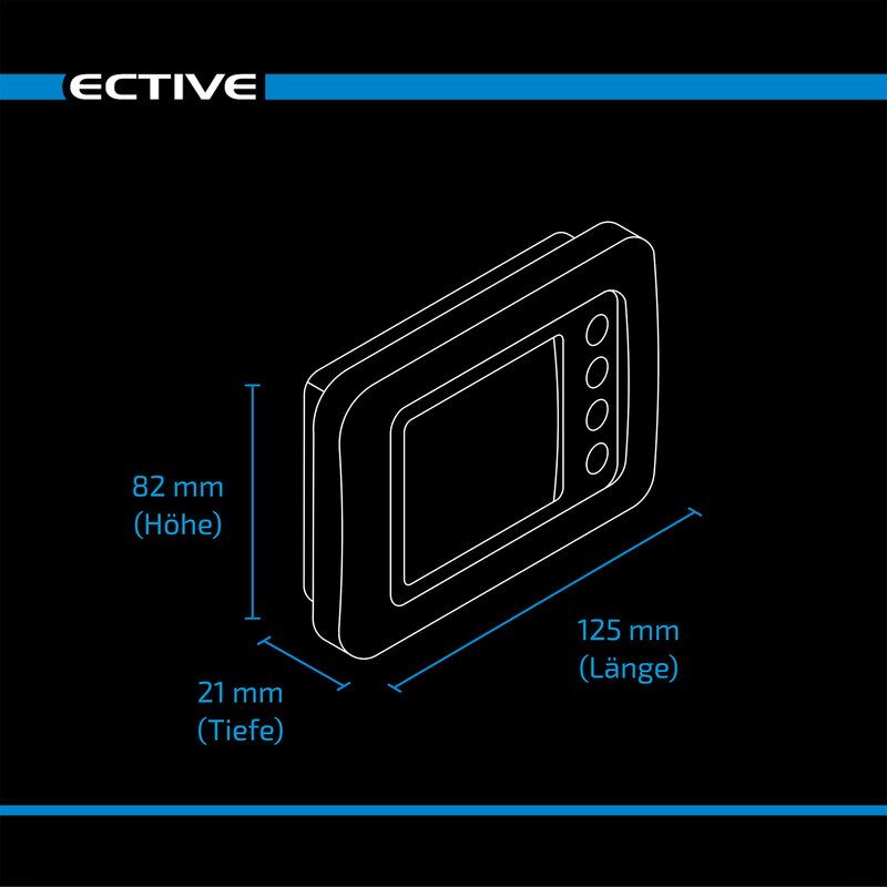 ECTIVE BM X Batteriemonitor mit 500A Shunt und Bluetooth App – Vanstudio