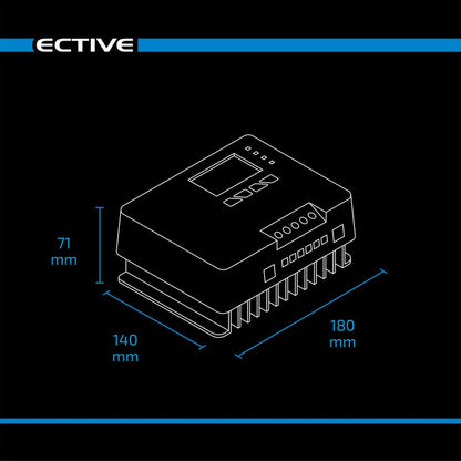 ECTIVE SC 20 Pro MPPT Solar-Laderegler 12V/24V 20A