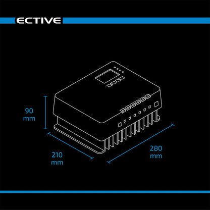 ECTIVE SC 60 Pro MPPT Solar-Laderegler 12V/24V/36V/48V 60A