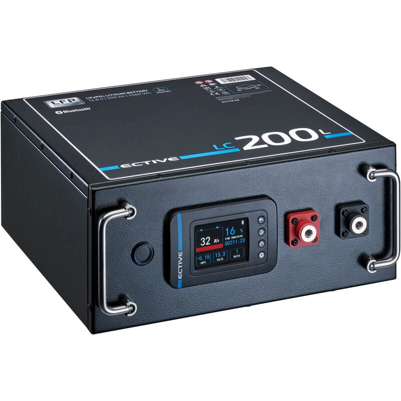 ECTIVE LC 200L LT 12V LiFePO4 Lithium Untersitzbatterie 200Ah