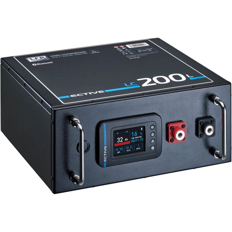 ECTIVE LC 200L LT 12V LiFePO4 Lithium Untersitzbatterie 200Ah