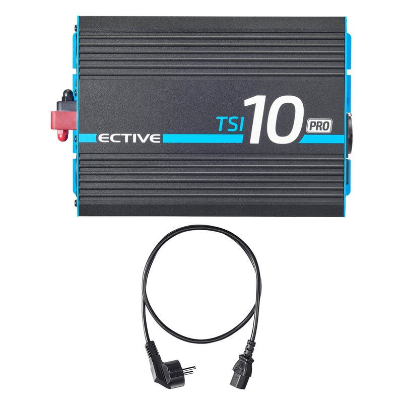 ECTIVE TSI 10 PRO 1000W/12V Sinus-Wechselrichter mit Netzvorrangschaltung