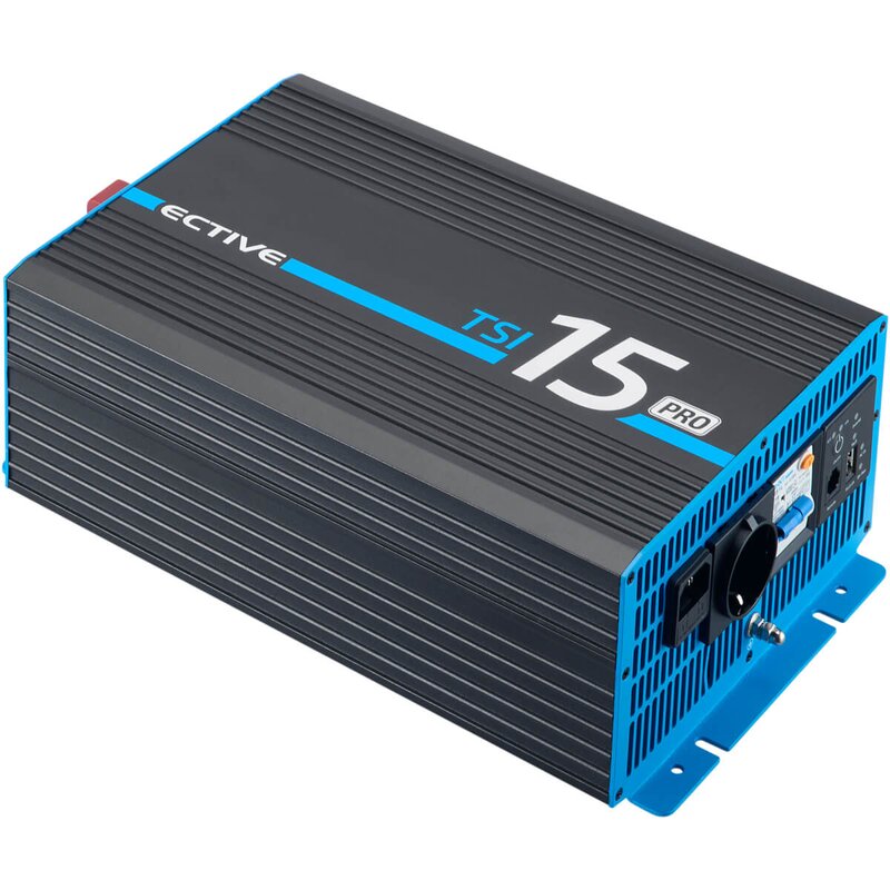 ECTIVE TSI 15 PRO 1500W/12V Sinus-Wechselrichter mit Netzvorrangschaltung