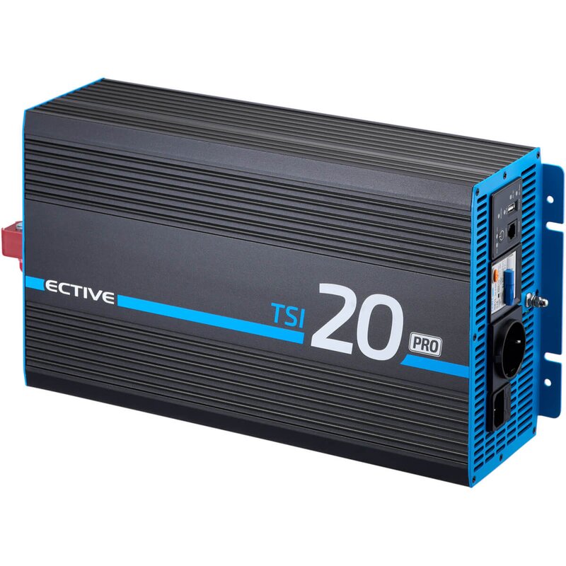 ECTIVE TSI 20 PRO 2000W/12V Sinus-Wechselrichter mit Netzvorrangschaltung