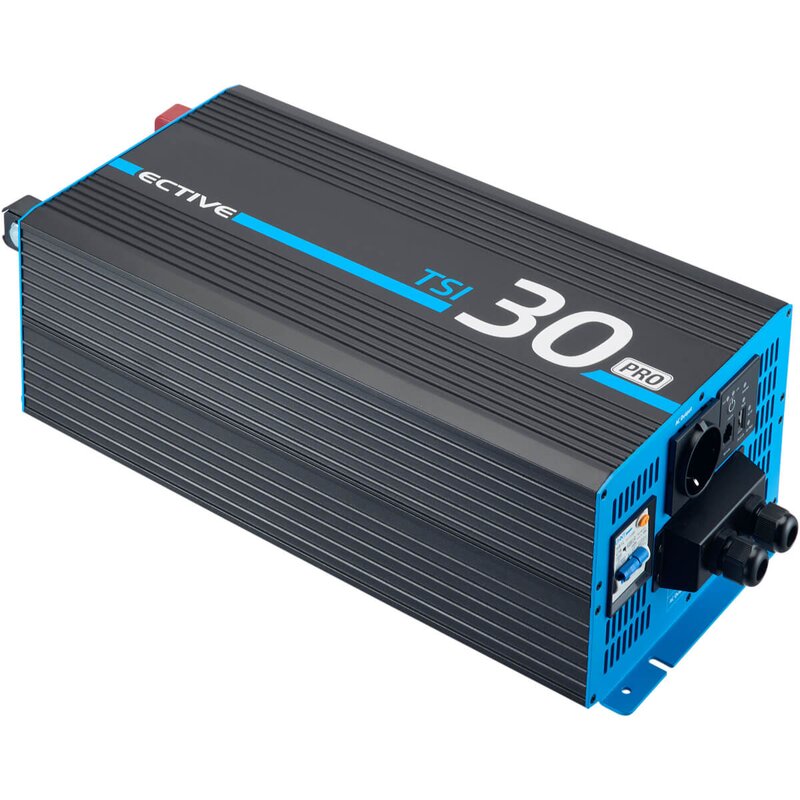 ECTIVE TSI 30 PRO 3000W/12V Sinus-Wechselrichter mit Netzvorrangschaltung