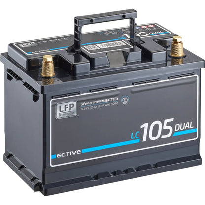 ECTIVE LC 105 Dual Versorgungsbatterie 105Ah 12V 1344Wh 1100A