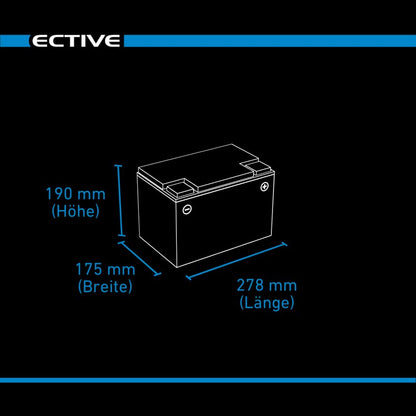 ECTIVE LC 105 Dual Versorgungsbatterie 105Ah 12V 1344Wh 1100A