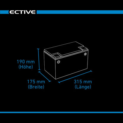 ECTIVE LC 120 Dual Versorgungsbatterie 120Ah 12V 1536Wh 1320A