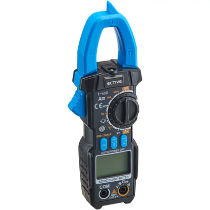 ECTIVE E-600 Digitale Camping Strommesszange mit Licht & Zubehör