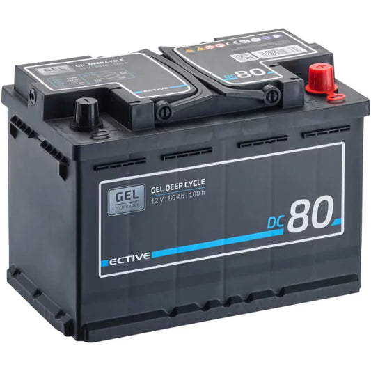ECTIVE DC 80 Gel Deep Cycle 80Ah Versorgungsbatterie
