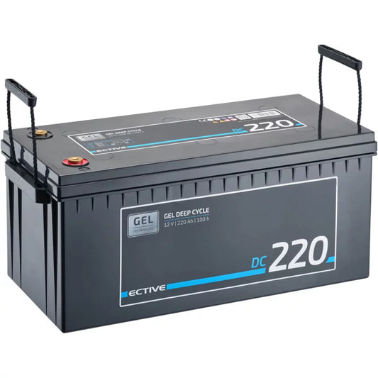ECTIVE DC 220 Gel Deep Cycle 220Ah Versorgungsbatterie