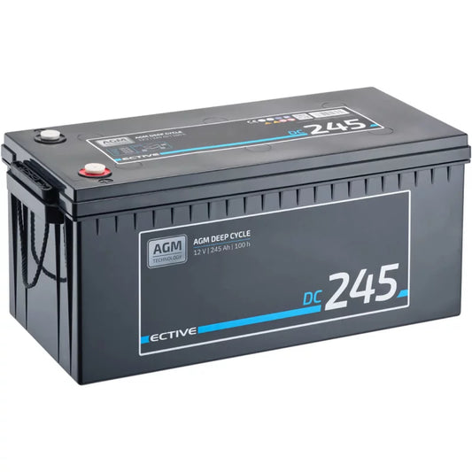 ECTIVE DC 245 AGM Deep Cycle 245Ah Versorgungsbatterie