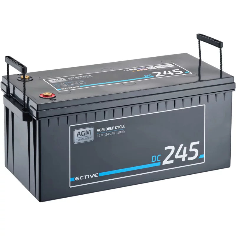 ECTIVE DC 245 AGM Deep Cycle 245Ah Versorgungsbatterie