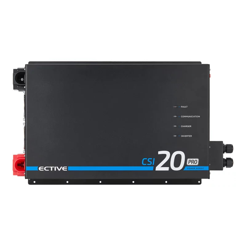 ECTIVE CSI 20 PA PRO 2000W/12V Sinus-Wechselrichter mit Netzvorrangschaltung und 150A Ladegerät
