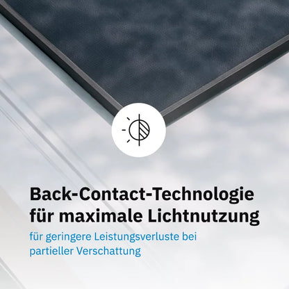 ECTIVE BSP 80 Black Lightweight Monokristallin Solarmodul 80W