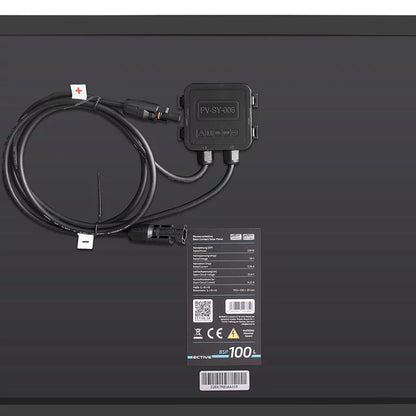 ECTIVE BSP 100L Black Lightweight Monokristallin Solarmodul 100W