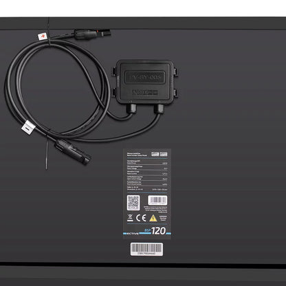 ECTIVE BSP 120 Black Lightweight Monokristallin Solarmodul 120W