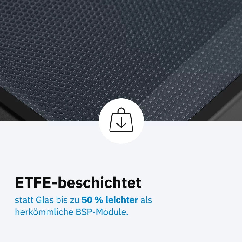 ECTIVE BSP 170 Black Lightweight Monokristallin Solarmodul 170W