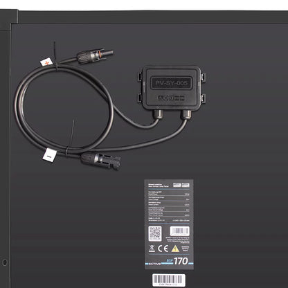 ECTIVE BSP 170 Black Lightweight Monokristallin Solarmodul 170W