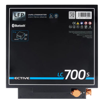 ECTIVE LC 700s LT LiFePO4 Lithium Untersitzbatterie 700Ah