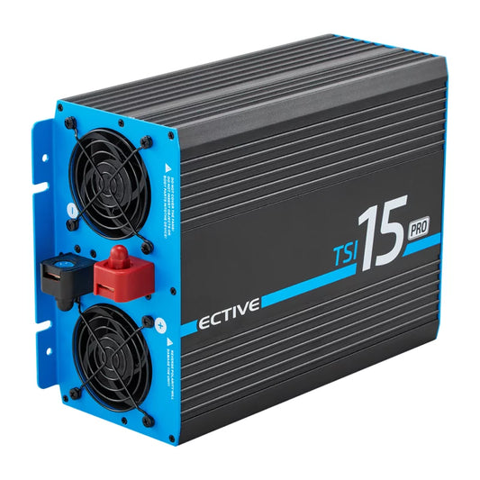 ECTIVE TSI 15 PRO 1500W/12V Gen. 2 Sinus-Wechselrichter mit Netzvorrangschaltung