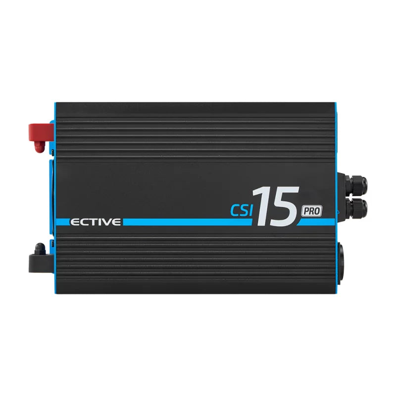 ECTIVE CSI 15 PRO 1500W/12V Gen. 2 Sinus-Wechselrichter mit Netzvorrangschaltung und Ladegerät