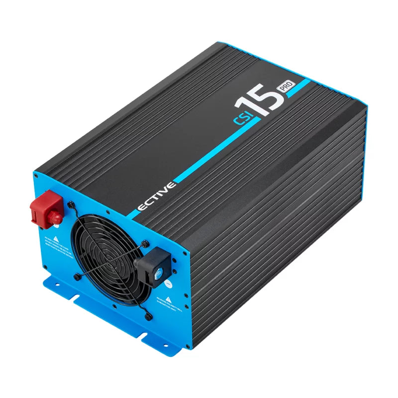 ECTIVE CSI 15 PRO 1500W/12V Gen. 2 Sinus-Wechselrichter mit Netzvorrangschaltung und Ladegerät