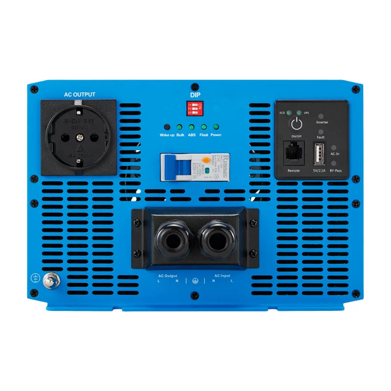 ECTIVE CSI 20 PRO 2000W/12V Gen. 2 Sinus-Wechselrichter mit Netzvorrangschaltung und Ladegerät