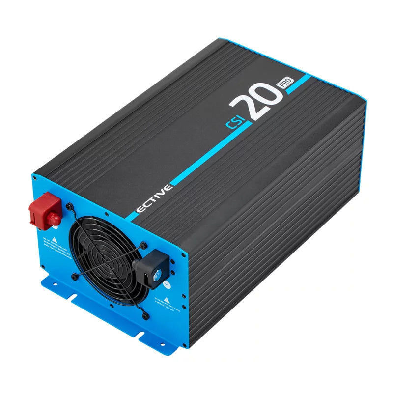 ECTIVE CSI 20 PRO 2000W/12V Gen. 2 Sinus-Wechselrichter mit Netzvorrangschaltung und Ladegerät