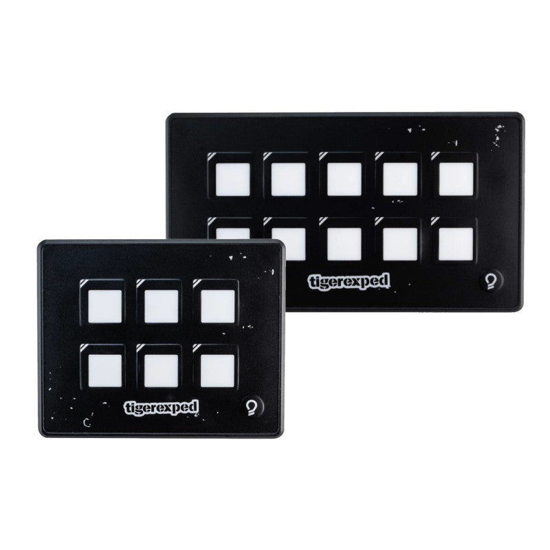 Schalttafel Boot / Wohnmobil 12V/24V flexible Montage dank REMOTE CONTROL PANEL mit 6 Ports od. 10 mit Bluetooth