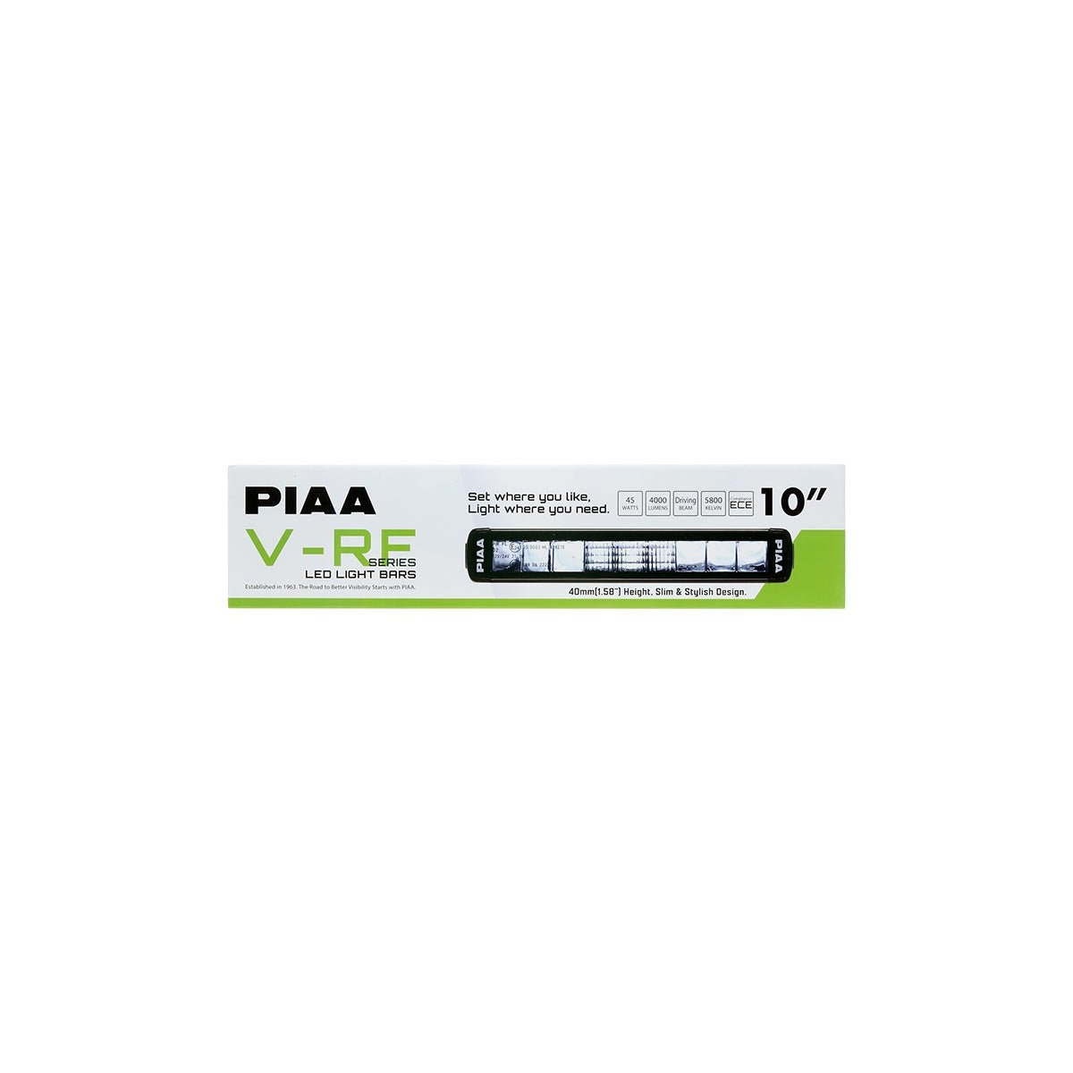 PIAA VRF10 LED Lightbar
mit E-Kennung