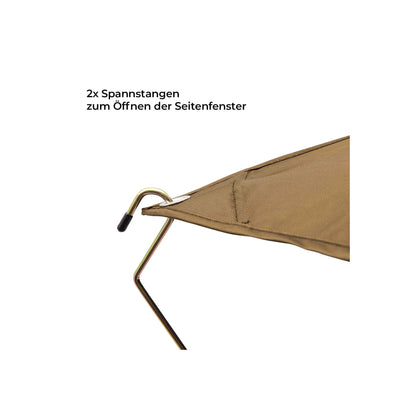 CUMARU LIGHT Aluminum Hardshell Roof Tent