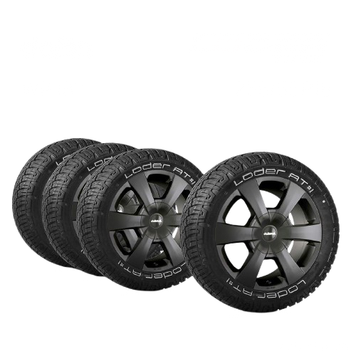 Komplettradsatz WP 18" mit Lodertire AT#1