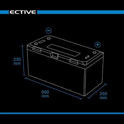 ECTIVE LC 300 Marine LT IP67 LiFePO4 Lithium Versorgungsbatterie