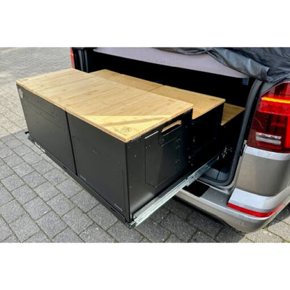 Aluminium Küchenbox für Heckauszüge