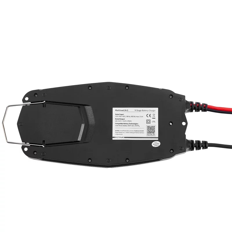 ECTIVE Multiload 24s 24A 12/24V 9-Stufen Batterieladegerät mit Netzteilfunktion