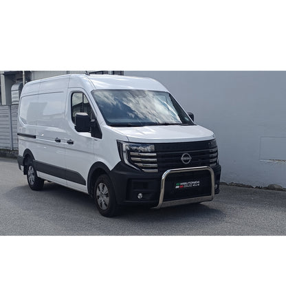 Schwarz/Edelstahl Frontbügel Neu Nissan Interstar