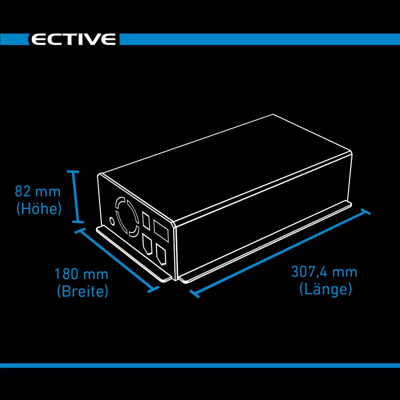 ECTIVE Multiload 150 PRO 150A/12V und 75A/24V Batterieladegerät Gen. 2