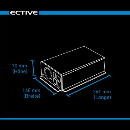 ECTIVE Multiload 37 PRO 37,5A/12V und 18,75A/24V Batterieladegerät Gen. 2