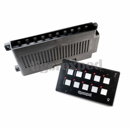 Schalttafel Boot / Wohnmobil 12V/24V flexible Montage dank REMOTE CONTROL PANEL mit 6 Ports od. 10 mit Bluetooth