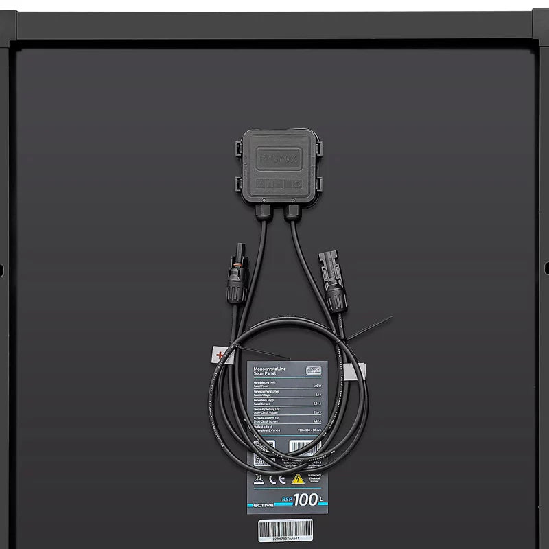 ECTIVE BSP 100 Black Slim Monokristallin Solarmodul 100W