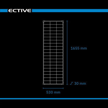ECTIVE BSP 190 Black Monokristallin Solarmodul 190W